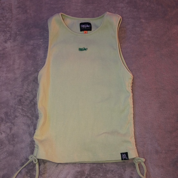 Mossimo pistachio green cotton tank top - Picture 4 of 12
